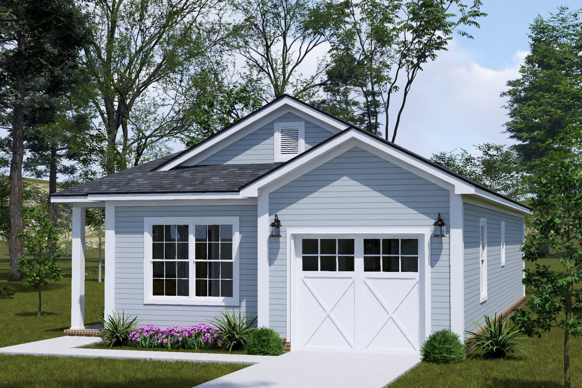 J7862-E Cottage House, 2 Bedrooms, 2 Bathrooms | Granite Hollow 24636 Exterior-5