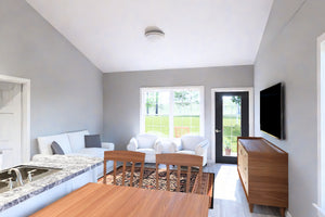 J7863-E Cottage Duplex House Great Room, 2 Bedrooms, 2 Bathrooms per unit | Aldercrest 24637 