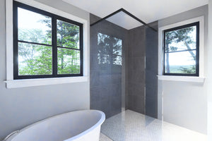 J7864-E Contemporary House Master Bathroom, 4 Bedrooms, 2.5 Bathrooms | Riverglade 24638 