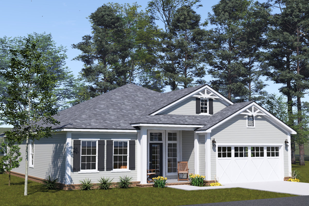 J7865-E Craftsman House, 3 Bedrooms, 2 Bathrooms | Maplewood Springs 24639 Exterior-2