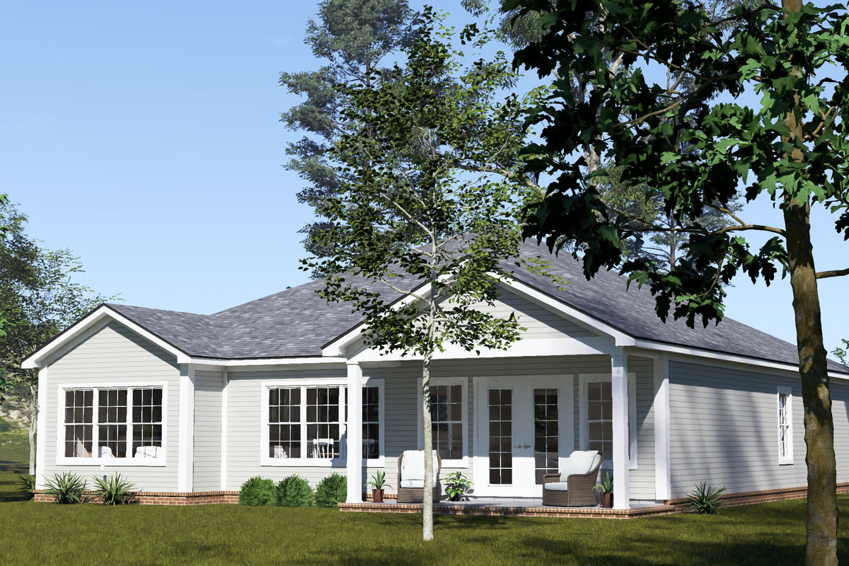 J7865-E Craftsman House, 3 Bedrooms, 2 Bathrooms | Maplewood Springs 24639 Exterior-7