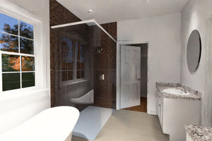 J7865-E Craftsman House Master Bath, 3 Bedrooms, 2 Bathrooms | Maplewood Springs 24639 
