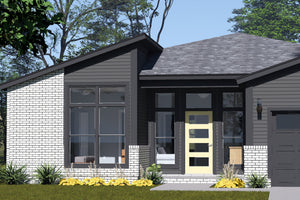 J7866-E Contemporary House, 3 Bedrooms, 2 Bathrooms | Seaview Ridge 24640 Exterior-2