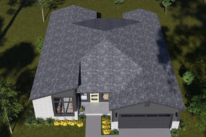 J7866-E Contemporary House, 3 Bedrooms, 2 Bathrooms | Seaview Ridge 24640 Exterior-8