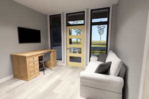 J7866-E Contemporary House Study, 3 Bedrooms, 2 Bathrooms | Seaview Ridge 24640 