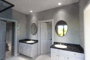 J7866-E Contemporary House Master Bath Vanity, 3 Bedrooms, 2 Bathrooms | Seaview Ridge 24640 