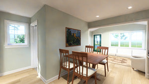 J7922-E Cottage House Dining, 1 Bedroom, 1 Bathroom | Plan 24641 