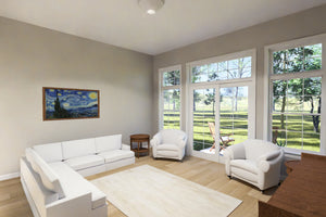 J7927-E Cottage House Living Room, 3 Bedrooms, 3 Bathrooms | Plan 24646 