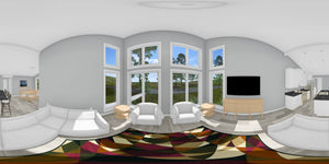 J7928-E Modern House Living Panorama, 2 Bedrooms, 2 Bathrooms | Plan 24647 