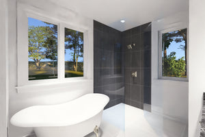 J7928-E Modern House Master Bathroom, 2 Bedrooms, 2 Bathrooms | Plan 24647 