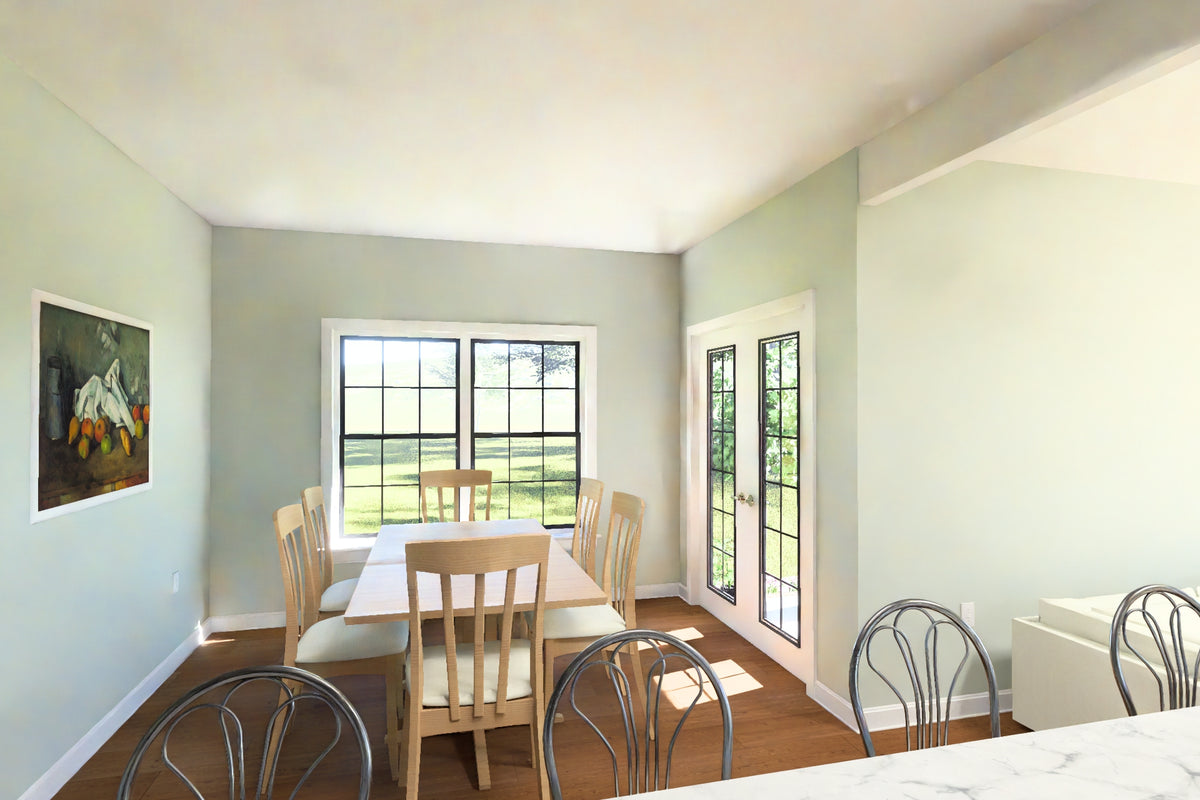 J7929-E Cottage House Dining, 2 Bedrooms, 2 Bathrooms | Plan 24648