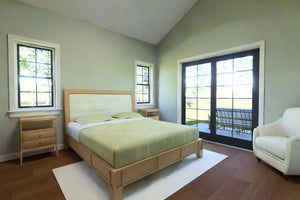 J7929-E Cottage House Master Bedroom, 2 Bedrooms, 2 Bathrooms | Plan 24648