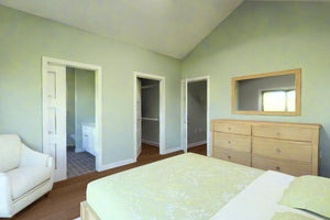 J7929-E Cottage House Master Bedroom, 2 Bedrooms, 2 Bathrooms | Plan 24648