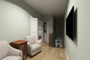 J7930-E Traditional Duplex House TV Alcove, 6 Bedrooms, 6 Bathrooms | Plan 24649 