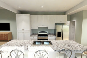 J7930-E Traditional Duplex House Kitchen, 6 Bedrooms, 6 Bathrooms | Plan 24649 