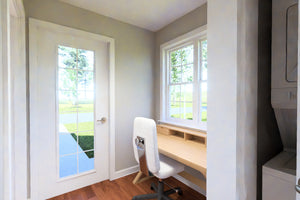 J7931-E Cottage House Study, 1 Bedroom, 1 Bathroom | Plan 24650 