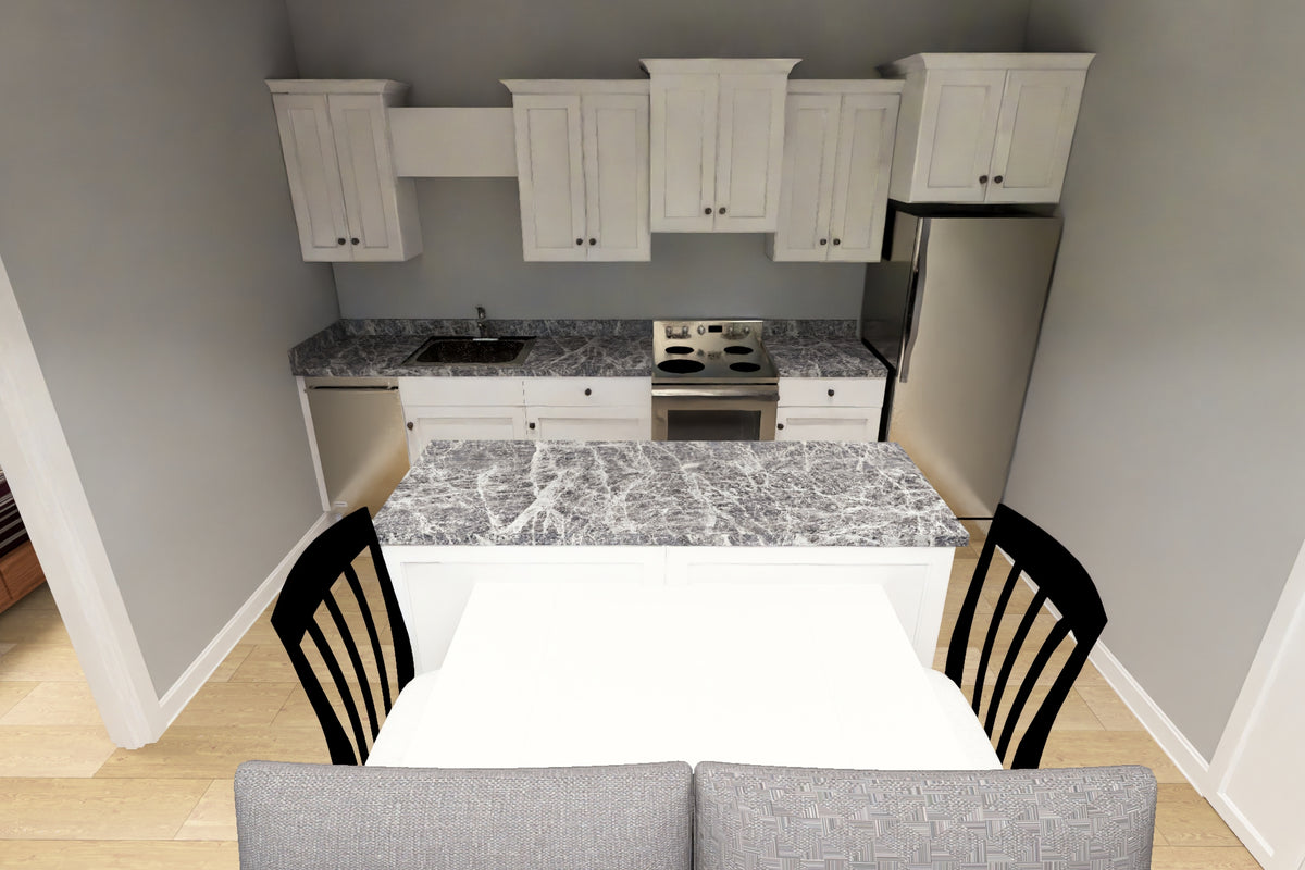 J8128-E Modern Duplex House, 4 Bedrooms, 4 Bathrooms | Clearwater Pointe House Plan 