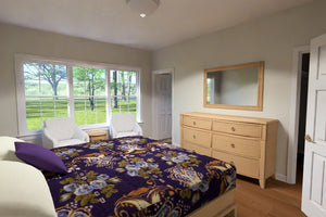 J8129-E Cottage House Master Bedroom, 3 Bedrooms, 2 Bathrooms | Granite Brook House Plan 