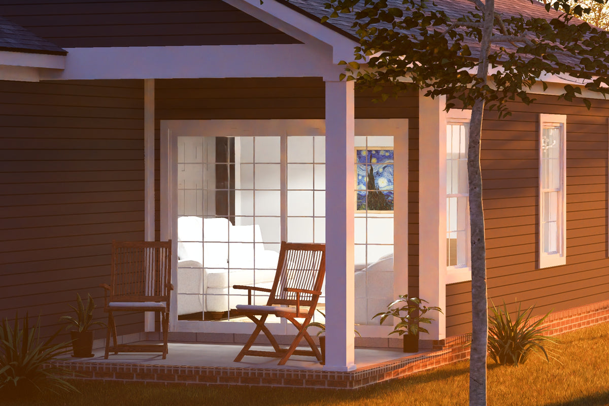 J8130-E Craftsman Cottage House, 4 Bedrooms, 3 Bathrooms | Cypress Ridgeway House Plan Exterior-10