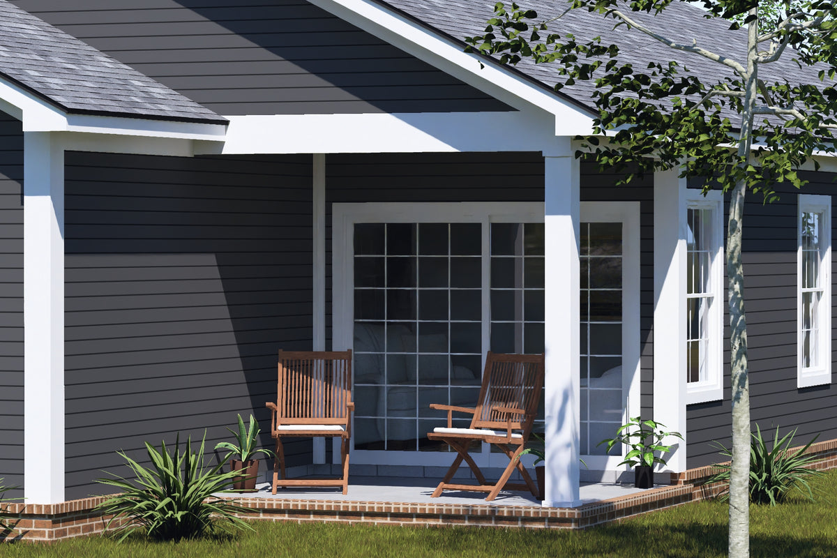 J8130-E Craftsman Cottage House, 4 Bedrooms, 3 Bathrooms | Cypress Ridgeway House Plan Exterior-5