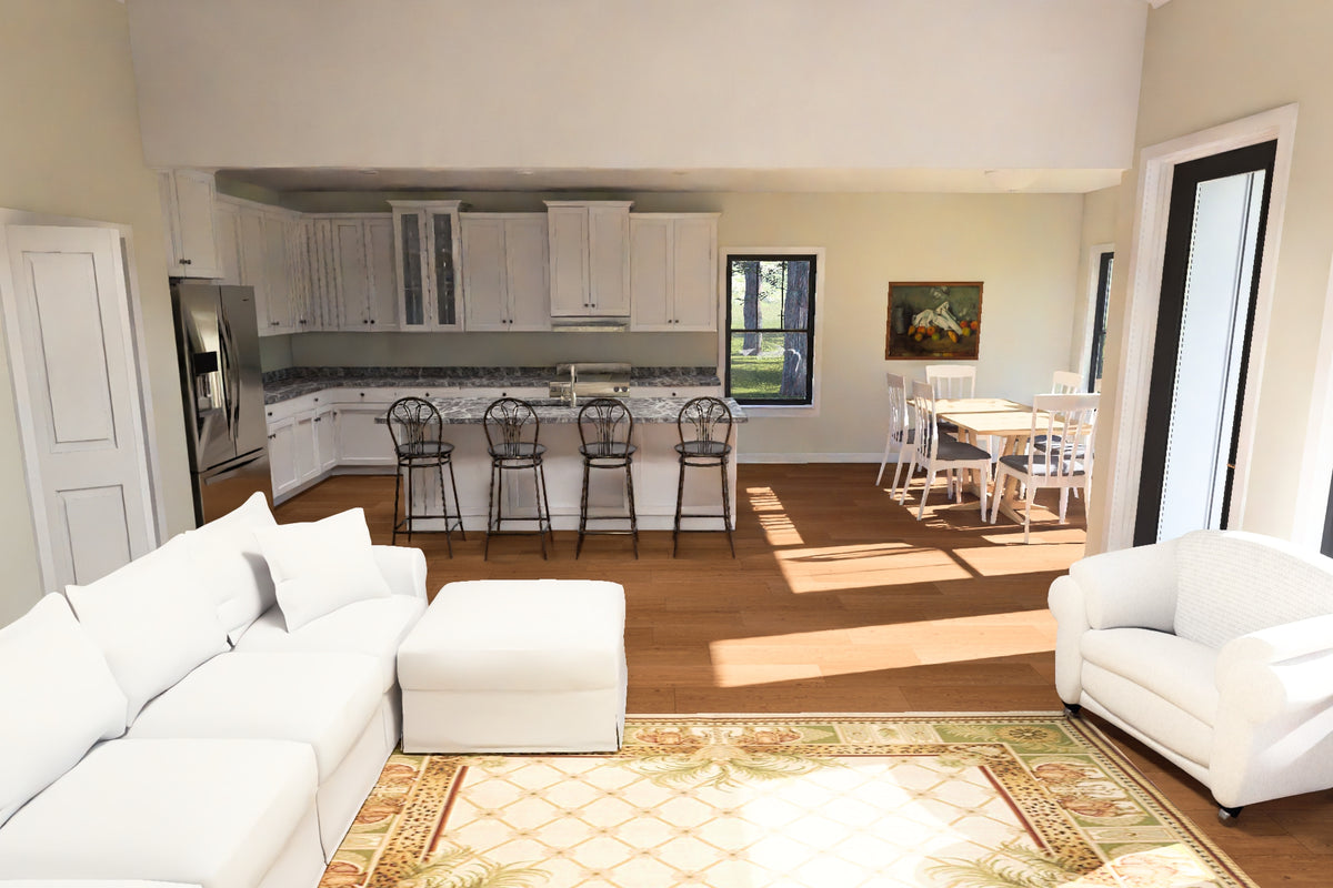 J8131-E Farmhouse House, 4 Bedrooms, 3.5 Bathrooms | Meadowcrest Hollow House Plan 