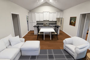 J8133-E Cottage House, 4 Bedrooms, 2.5 Bathrooms | Riverstone Heights House Plan 