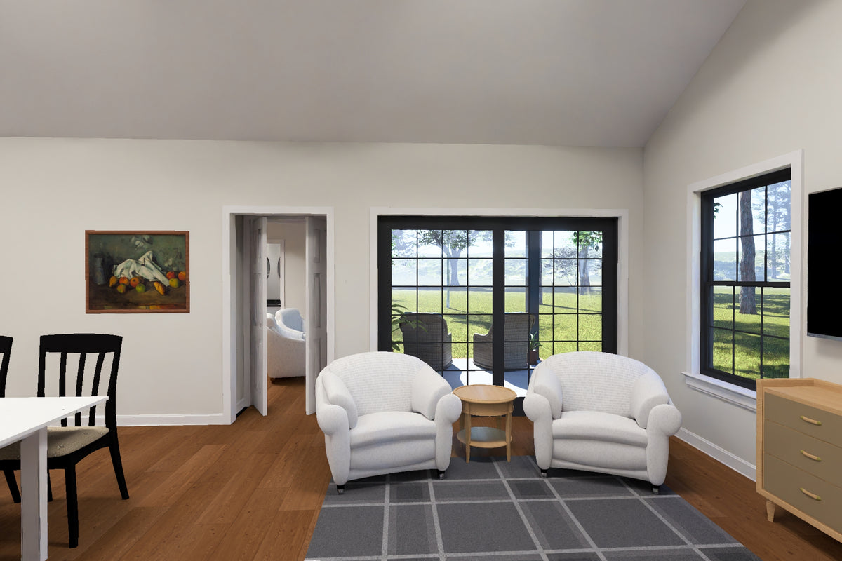 J8133-E Cottage House, 4 Bedrooms, 2.5 Bathrooms | Riverstone Heights House Plan 