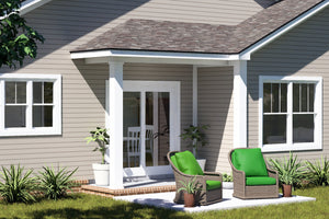 J8151-E Craftsman House, 3 Bedrooms, 2.5 Bathrooms | Cedarview Crossing House Plan Exterior-5