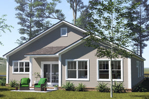 J8151-E Craftsman House, 3 Bedrooms, 2.5 Bathrooms | Cedarview Crossing House Plan Exterior-6