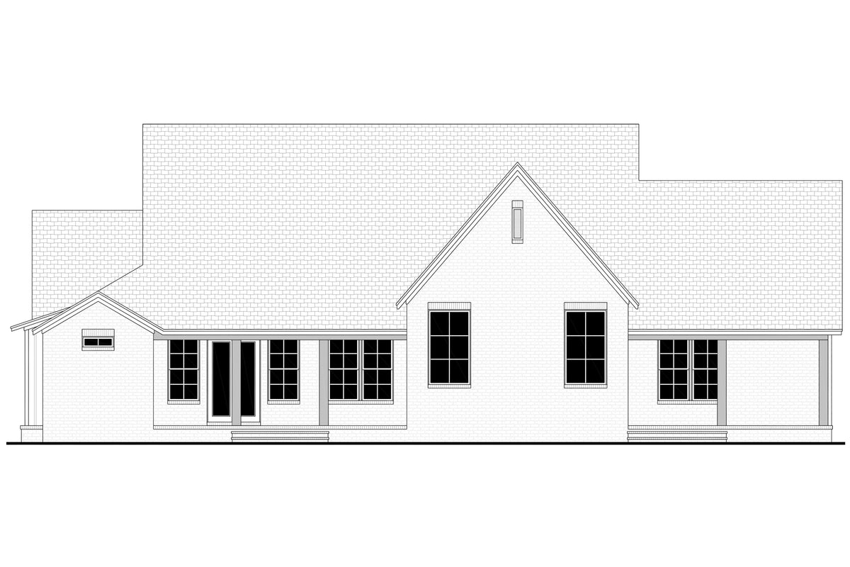 Garden Bluff House Plan - Archival Designs House Plans