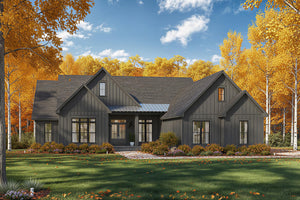 H7488-A Modern Farmhouse, 4 Bed, 3.5 Bath | Applewood (2475-S) Exterior-4