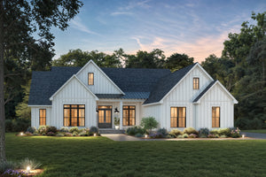 H7488-A Modern Farmhouse, 4 Bed, 3.5 Bath | Applewood (2475-S) Exterior-7