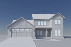 H7619-A Modern Farmhouse Grayscale 1, 5 Bedrooms, 2.5 Bathrooms | Broadmoor 