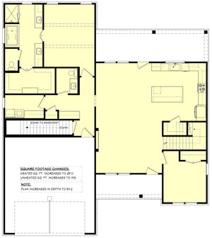 H7619-A Modern Farmhouse Basement Stair Location, 5 Bedrooms, 2.5 Bathrooms | Broadmoor 