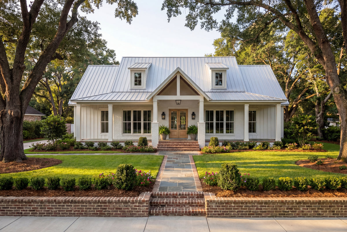 H7780-A Modern Farmhouse, 3 Bedrooms, 2.5 Bathrooms | Kirkland House Plan Exterior