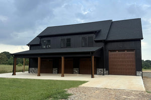 AB7640-A Garage Apartment, 1 Bedroom, 2 Bathrooms | Grand Sky House Plan Exterior-3