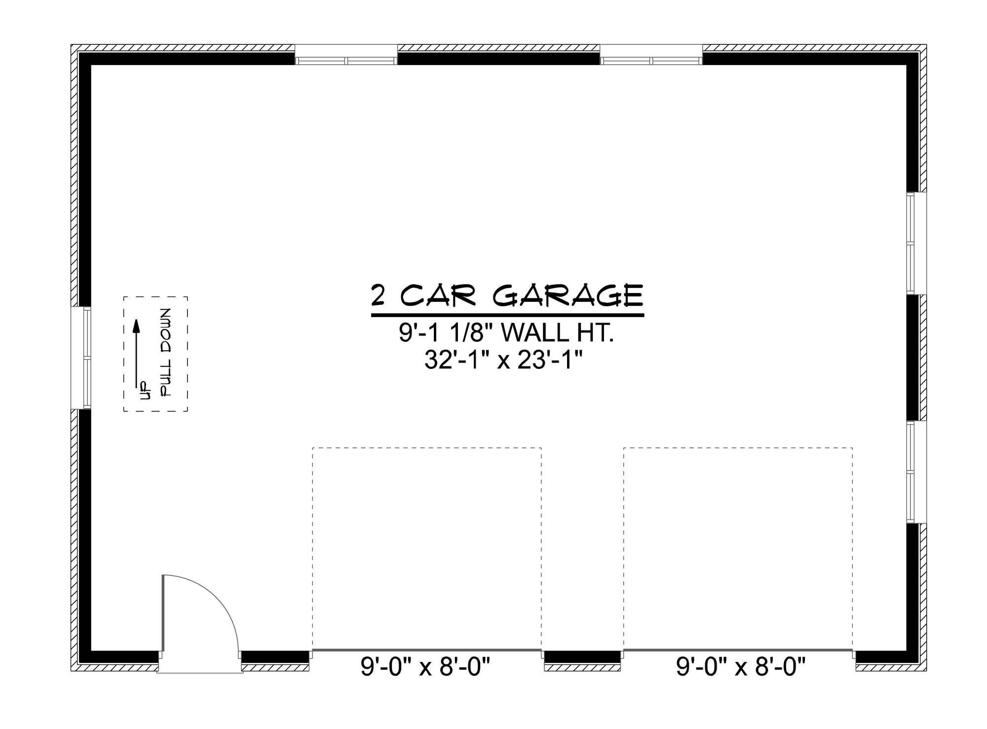 Country House Garage | 25114 House Plan  Garage Floor Plan