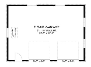 Country House Garage | 25114 House Plan  Garage Floor Plan