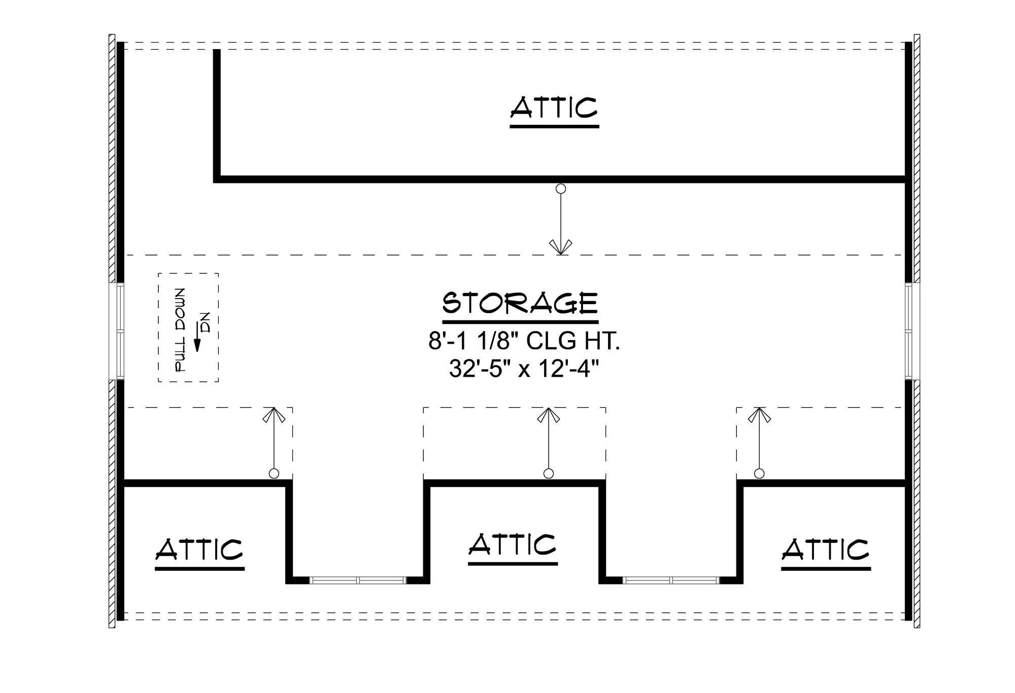 Country House Garage | 25114 House Plan Storage Floor Plan