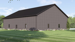 Barndominium House, 456 Sq Ft, 1 Bathroom | 25116 House Plan