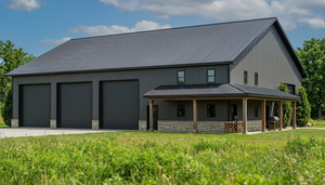 Barndominium House, 456 Sq Ft, 1 Bathroom | 25116 House Plan