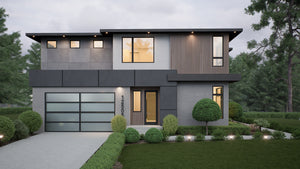 AC8180-A Modern House, 5 Bedrooms, 4.5 Bathrooms | Dhingra Residence Exterior