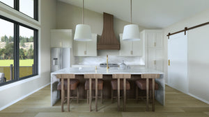 Q7491-A Modern House Kitchen, 2 Bed, 2 Bath | Plan 25181 