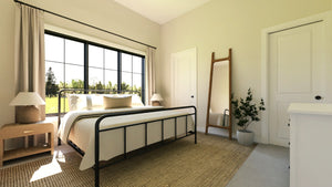 Q7473-A Country House, 2 Beds, 2 Baths | Plan 25228 Master Bedroom