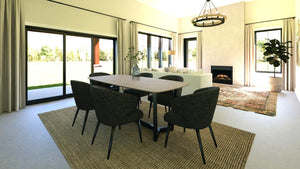 Q7473-A Country House, 2 Beds, 2 Baths | Plan 25228 Dining