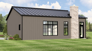 Q7473-A Country House, 2 Beds, 2 Baths | Plan 25228 Exterior-5