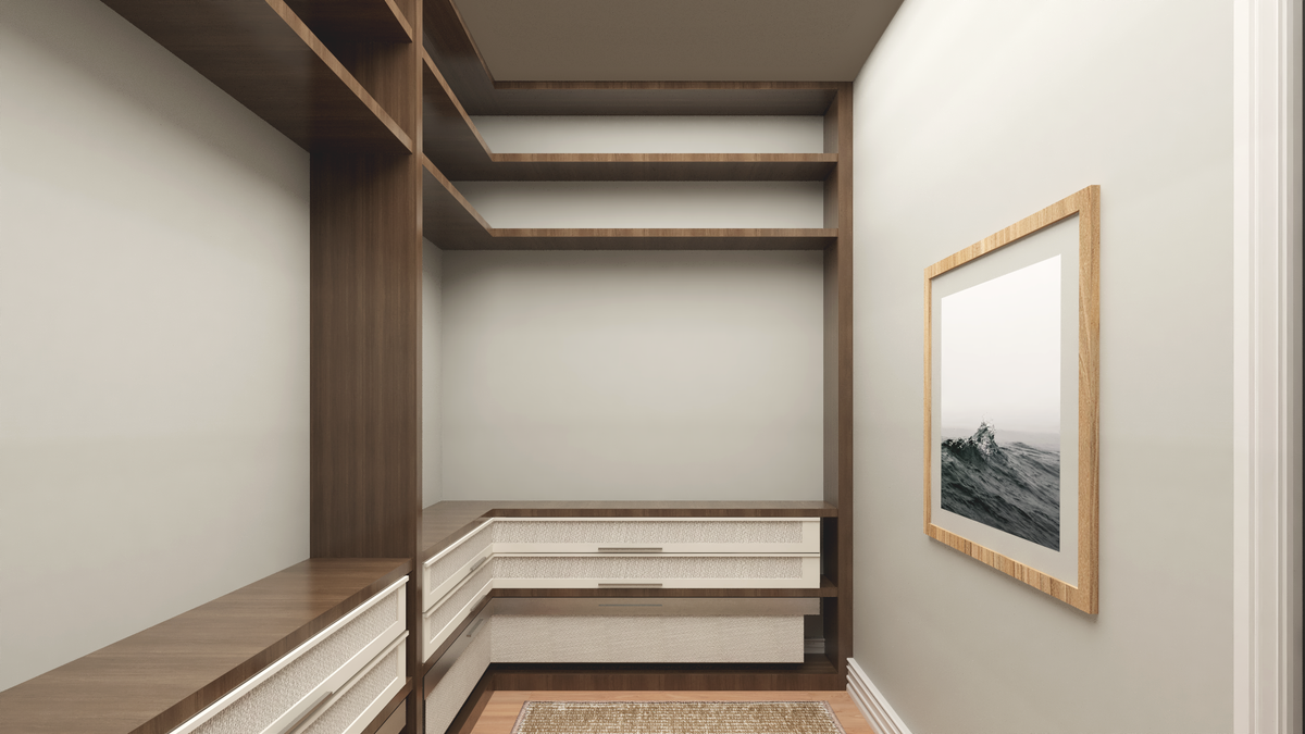 Q7437-A 25312 House Master's Walk-in Closet