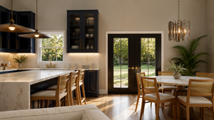 Q8446-A Barndominium House, 1 Bedroom, 1 Bathroom | 25320 House Plan Kitchen