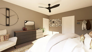 Q7566-A Modern Farmhouse Master Bedroom, 3 Bedrooms, 3.5 Bathrooms | Plan 25323 