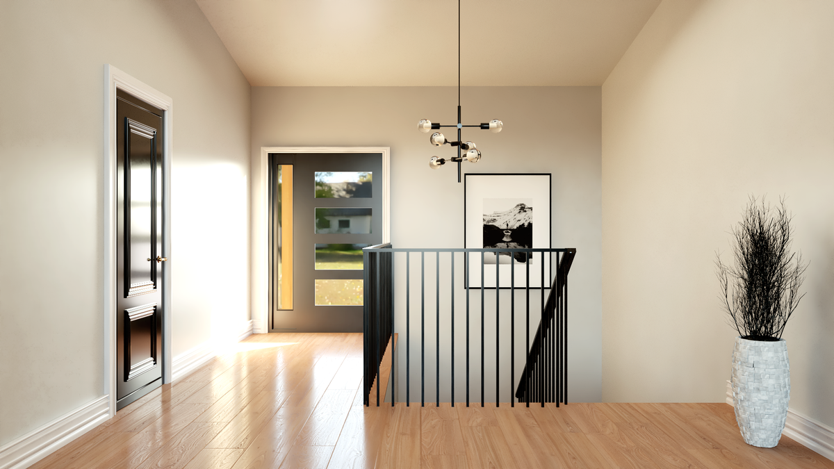 Q7475-A Hillside House, 3 Beds, 3.5 Baths | Plan 2534 Entry